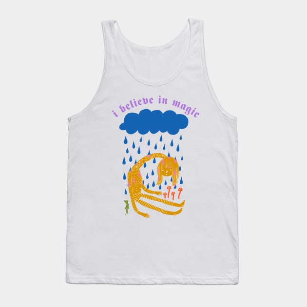 Believe in Magic Tank Top by sleepydolphin